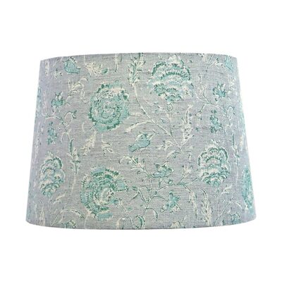 Antique Floral Jade Empire Lampshade - 33cm x 28cm x 23cm