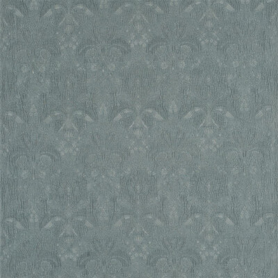 Ralph Lauren Houghton Damask Fabric - Vintage Blue