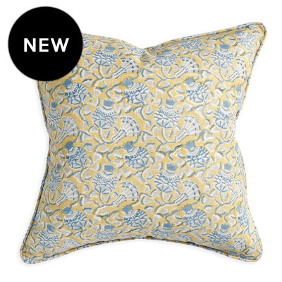 Walter G Iznik Provence Linen Cushion - 50cm