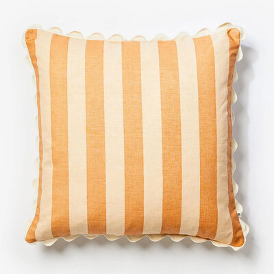 Bonnie and Neil Bold Stripe Wheat Cushion - 60cm
