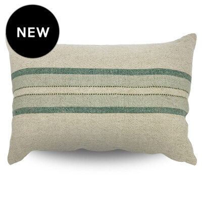 Retreat Path Green Cushion Cover - 40cm x 60cm