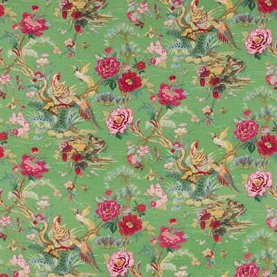 Manuel Canovas Marsan 100% Linen Fabric - Prairie [products: Order Fabric By The Metre]