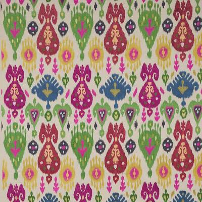 Manuel Canovas Thara Fabric - Grenat [products: Order Fabric By The Metre]