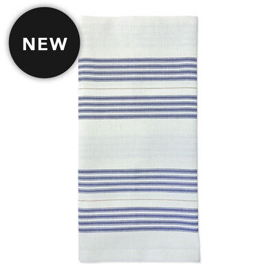 Culburra Stripe Tea Towel - Sapphire