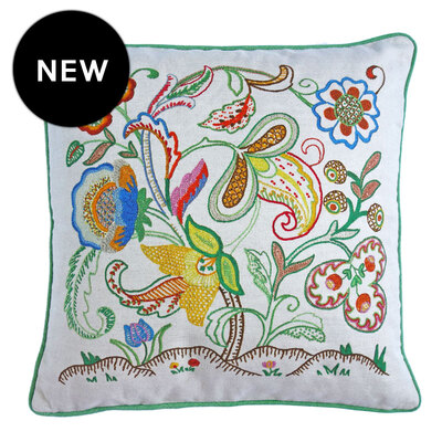 English Garden Forest Cushion Cover - 45cm