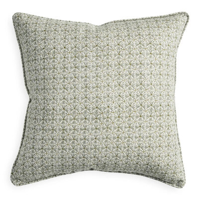 Walter G Girona Celadon Moss Linen Cushion - 50cm