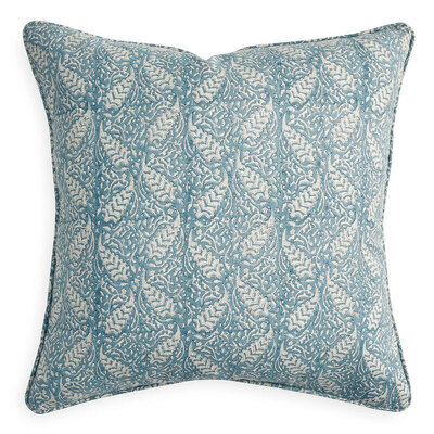 Walter G Anatolia Azure Linen Cushion - 55cm