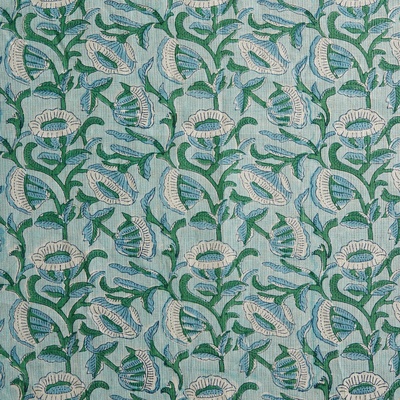 Walter G Marbella Linen Fabric - Emerald