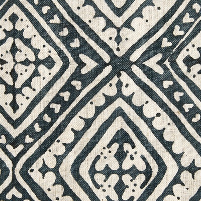 Walter G Havana Linen Fabric - Indian Teal