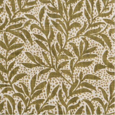 Walter G Granada Linen Fabric - Moss