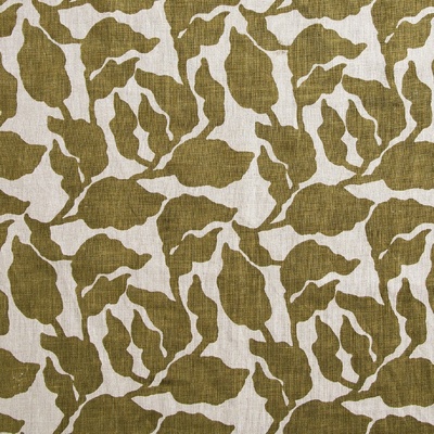 Walter G Flores Linen Fabric - Moss