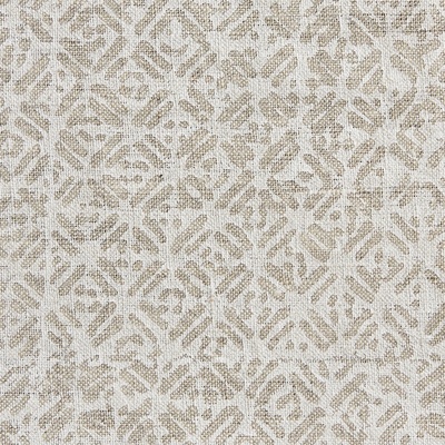 Walter G Batik Linen Fabric - Chalk