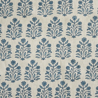 Walter G Amer Linen Fabric - Azure