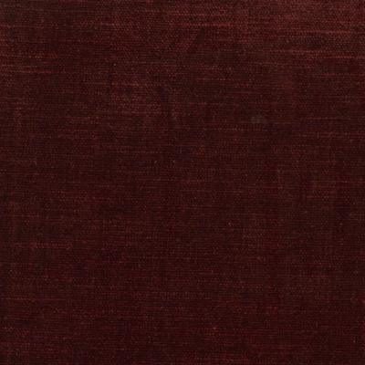 Louisiana Heavy Weight Poly Cotton Chenille Pile Velvet Fabric - Rhubarb