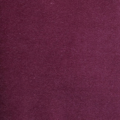 Opulent Luxurious Pile Cotton Velvet Fabric - Bordeaux