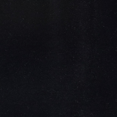 Opulent Luxurious Pile Cotton Velvet Fabric - Ebony