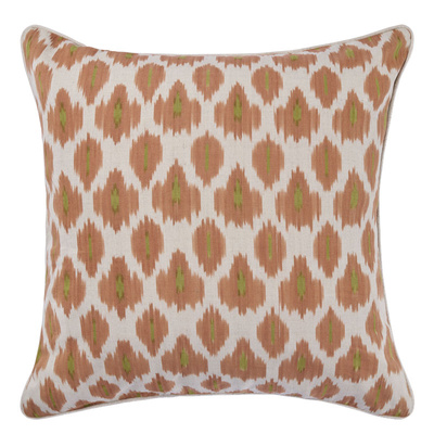 Flowers On Water Ginger Cushion Cover - Various Sizes