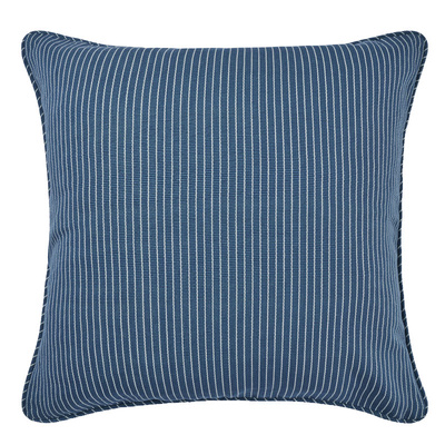 Nautilus Stripe Navy Blue Cushion Cover - Various Sizes | No