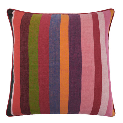 Spice Stripe Masala Cushion Cover - Various Sizes