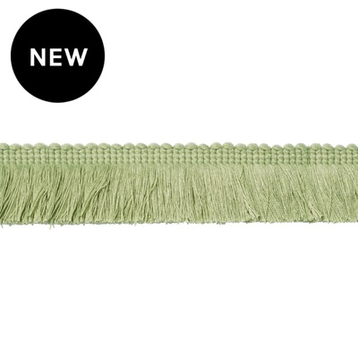 Small Ruche Fringe Trim - Fern