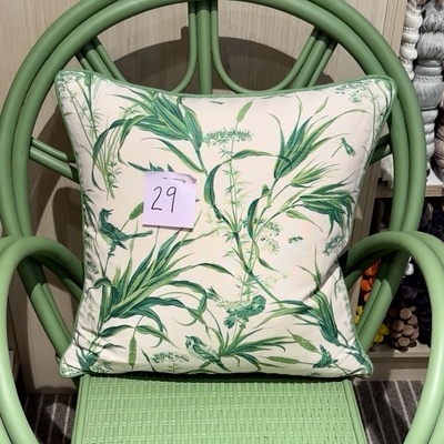 Siskin Green Cushion Cover, 50cm