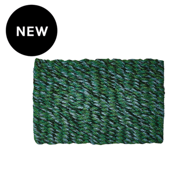 Bonnie and Neil Woven Emerald Door Mat