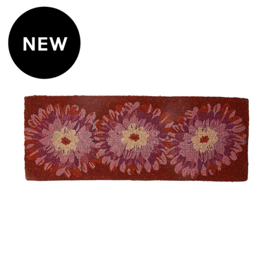 Bonnie & Neil Dahlia Pink Long Door Mat