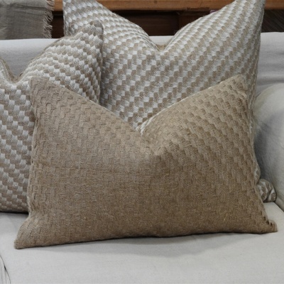 Hale Natural Linen Cushion Cover - 40cm x 60cm