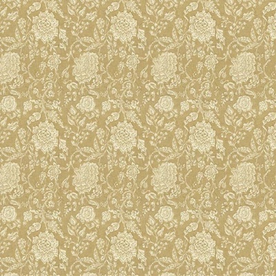 Nahla Printed Fabric - Misted Yellow