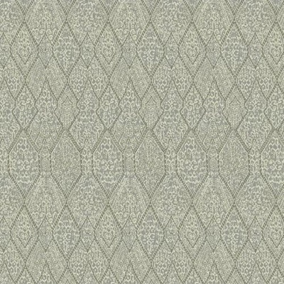 Tulsi Printed Fabric - Dusty Turquoise