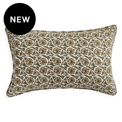 Walter G Istanbul Aniseed Linen Cushion - 35cm x 55cm