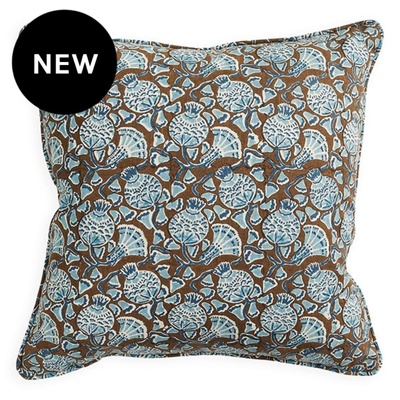 Walter G Iznik Cocoa Linen Cushion - 50cm