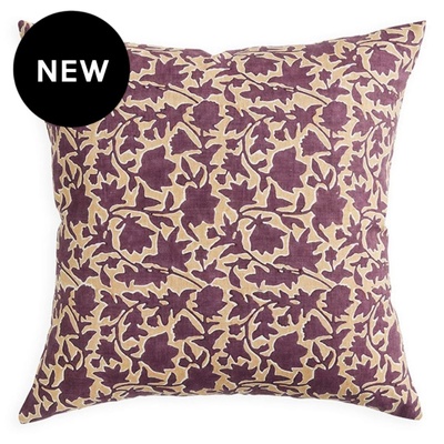 Walter G Kalimera Mulberry Linen Cushion - 50cm
