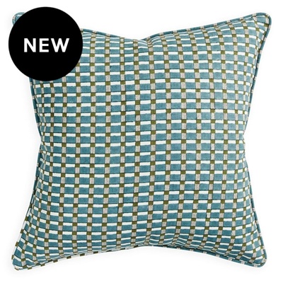 Walter G Kos Lagoon Linen Cushion - 50cm