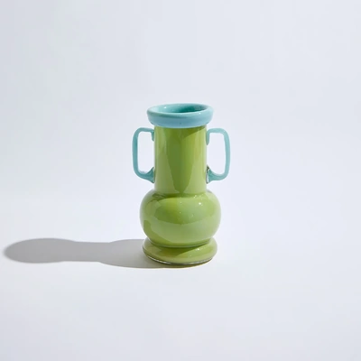 Loca Lime Glass Vase