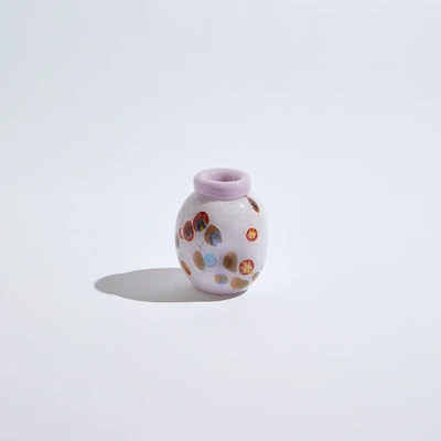 Lavida Small Violet Glass Vase
