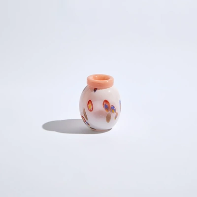 Lavida Small Orange Glass Vase