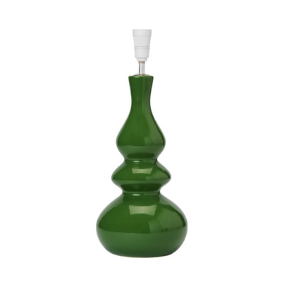 Triple Gourd Ceramic Lamp Base - Woodland