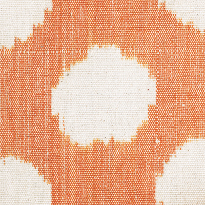 Ikat Spot Fabric - Cumquat