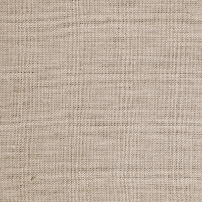Louis Plain Woven 100% Linen Fabric - Oatmeal