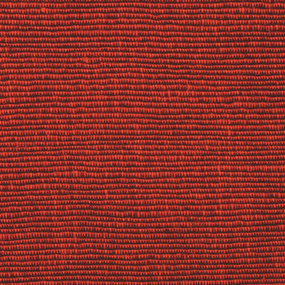 Ruff Hand Woven Textured Cotton Fabric - Paprika