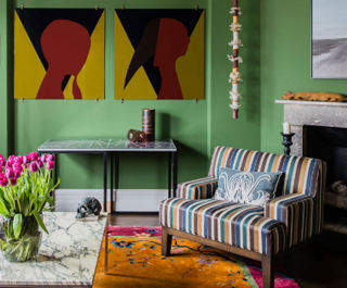 Step Inside Chrissie Jeffery's Colourful Apartment