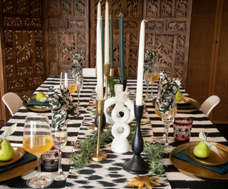 Tablescaping for the Holiday Season with Tina Gomes Brand